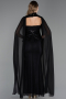 Abendkleid Lang Spitze Schwarz ABU6360
