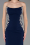 Abendkleid Lang Marineblau ABU6374