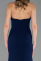 Abendkleid Lang Marineblau ABU6374