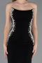 Abendkleid Lang Schwarz ABU6374