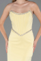 Abendkleid Lang Gelb ABU5747