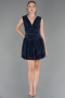 Partykleid Kurz Marineblau ABK2670