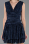 Partykleid Kurz Marineblau ABK2670