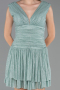 Partykleid Kurz Minzgrün ABK2670