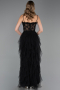 Abendkleid Lang Schwarz ABU2822