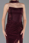 Abschlusskleid Lang Weinrot ABU6378