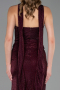 Abschlusskleid Lang Weinrot ABU6378