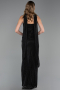 Abschlusskleid Lang Schwarz ABU6378