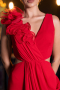 Abschlusskleid Lang Chiffon Rot ABU6354