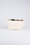 Abendtasche Leder Beige KC476