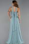 Abendkleid Lang Chiffon Minzgrün ABU6391