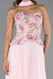 Abendkleid Lang Chiffon Puder ABU6391