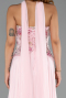 Abendkleid Lang Chiffon Puder ABU6391