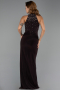 Abendkleid Lang Braun ABU5422