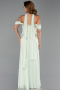 Abendkleid Lang Chiffon Minzgrün ABU6400
