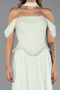 Abendkleid Lang Chiffon Minzgrün ABU6400