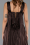 Abendkleid Lang Chiffon Braun ABU6403