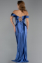 Indigo Abendkleid Lang ABU3611