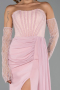 Standesamtkleid Lang Chiffon Puder ABU5791