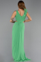 Abschlusskleid Lang Chiffon Grün ABU6354