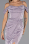 Abschlusskleid Lang Lavendel ABU5925