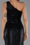 Abendkleid Lang Schwarz ABU6368
