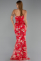 Abendkleid Lang Rot ABU6421