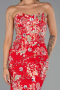 Abendkleid Lang Rot ABU6421