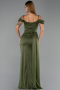 Abendkleid Lang Khaki ABU2835