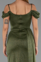 Abendkleid Lang Khaki ABU2835