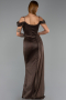 Abendkleid Lang Braun ABU2835