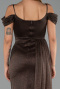 Abendkleid Lang Braun ABU2835