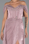 Puder Abendkleid Chiffon Lang ABU6478