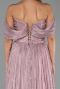Puder Abendkleid Chiffon Lang ABU6478