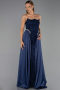 Abendkleid Lang Marineblau ABU6420