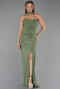 Abschlusskleid Lang Öl Grün ABU5564