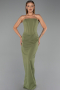 Standesamtkleid Lang Khaki ABU5889