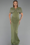 Standesamtkleid Lang Khaki ABU5889