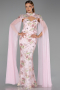 Abendkleid Lang Puder ABU6424