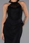 Abendkleid Lang Spitze Schwarz ABU6425