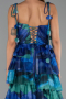 Abendkleid Lang Sächsischblau ABU6430