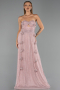 Abendkleid Lang Puder ABU6431