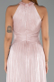 Abendkleid Lang Chiffon Puder ABU6437