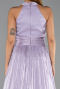 Abendkleid Lang Chiffon Lila ABU6441