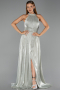 Abendkleid Lang Chiffon Minzgrün ABU6441