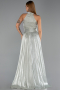 Abendkleid Lang Chiffon Minzgrün ABU6441