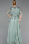 Abendkleid in Übergröße Lang Minzgrün ABU6489