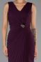 Abendkleid Lang Pflaume ABU6524