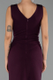 Abendkleid Lang Pflaume ABU6524