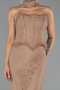 Abendkleid Lang Spitze Kupfer ABU6487